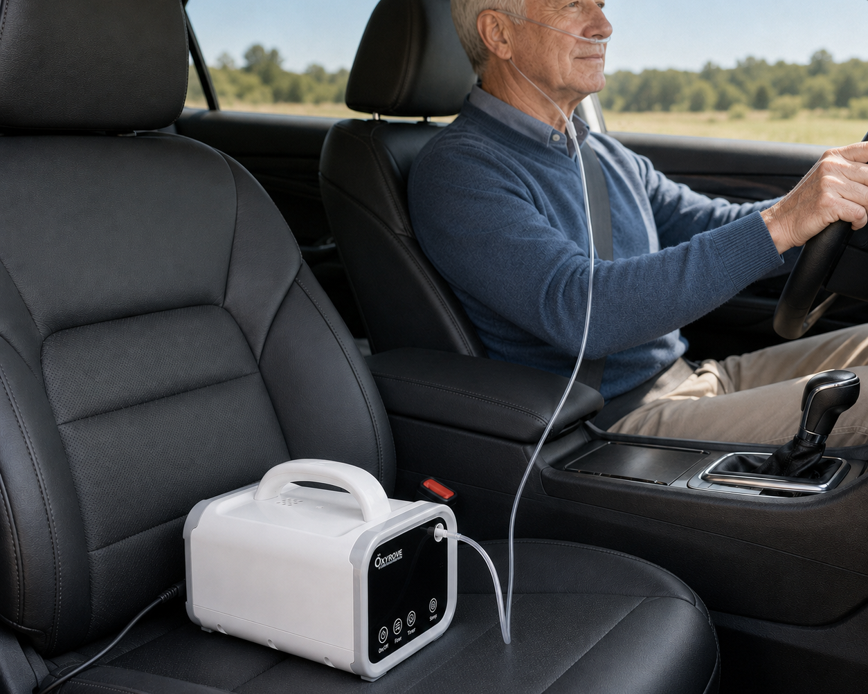 Continuous‑Flow Portable Oxygen Concentrator: When Steady Oxygen Matters for Home, Car & High‑Altitude Travel