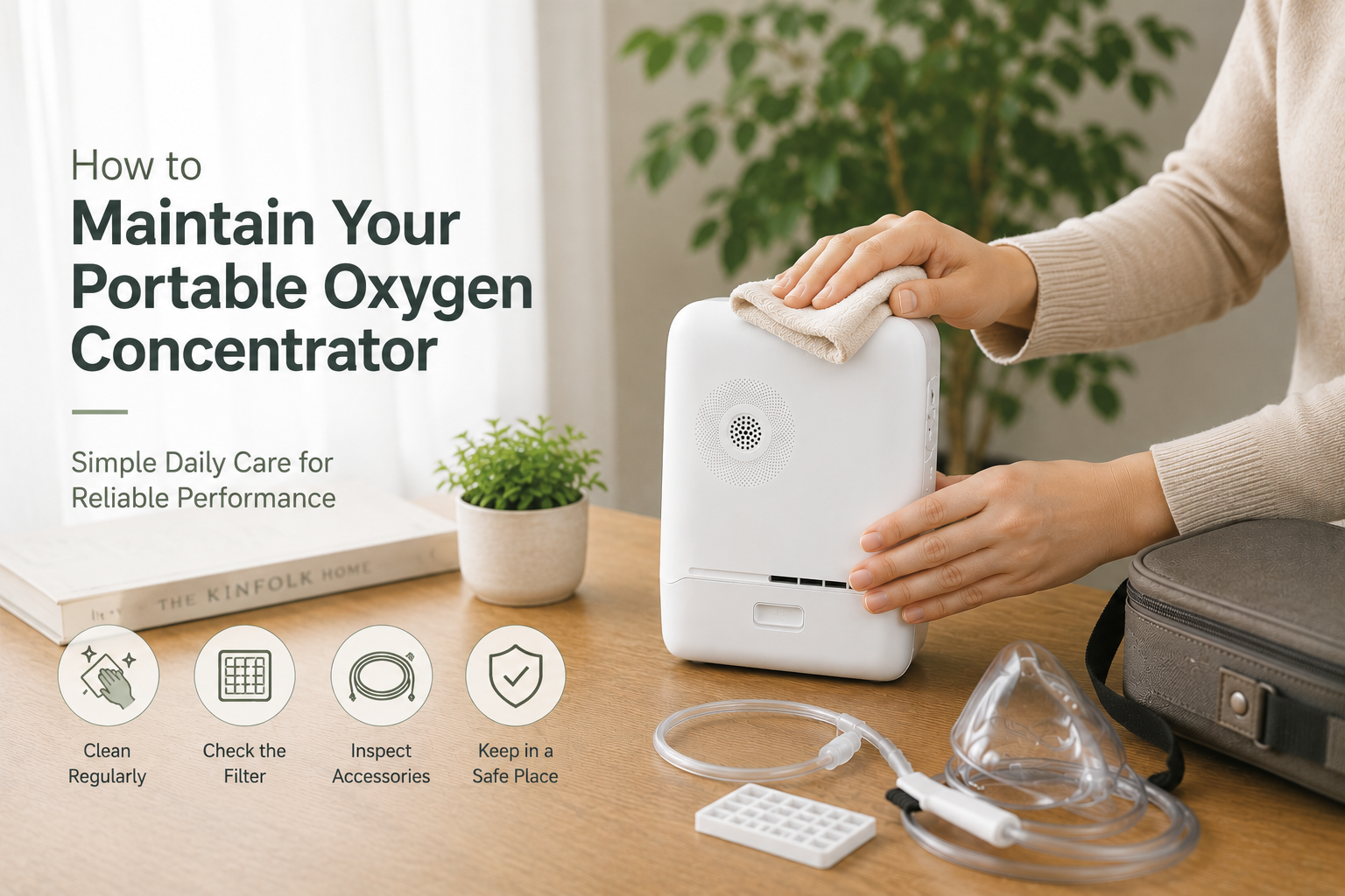 How to Maintain & Extend the Service Life of Your Portable Oxygen Concentrator