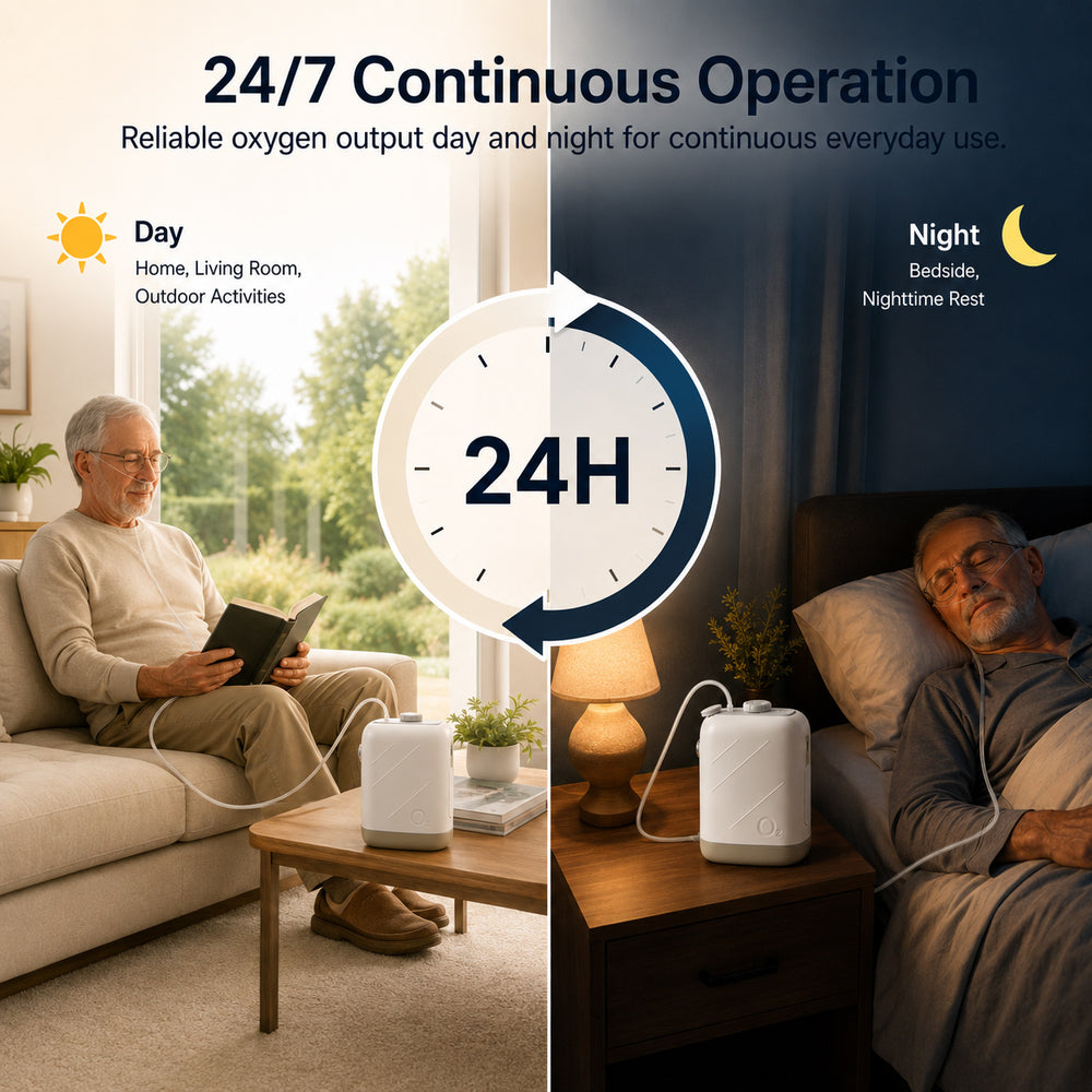 24/7 Non‑Stop Continuous Operation