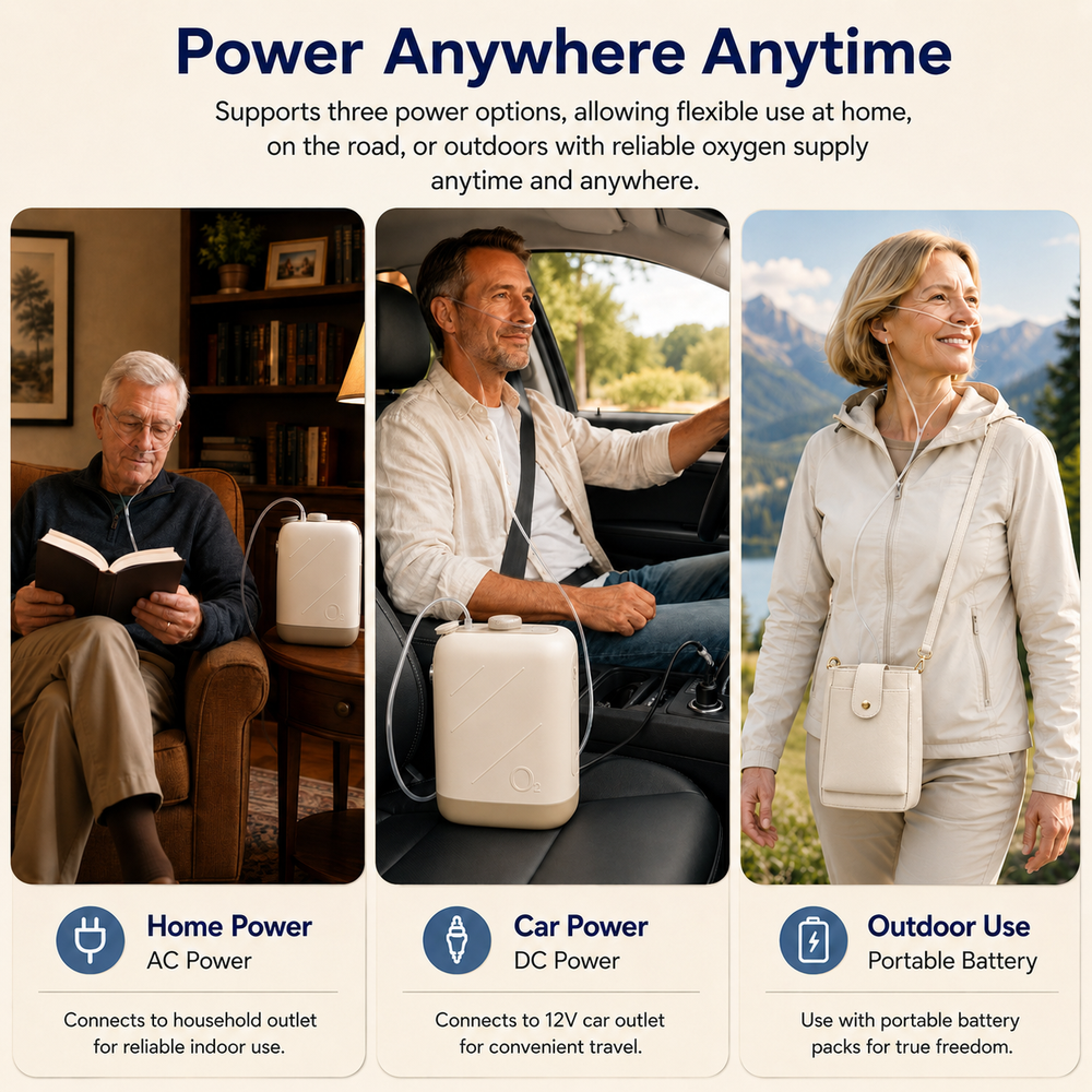 One Device, Three Power Options