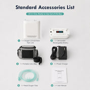 New Lightweight 3L/M Portable Battery  Oxygen Concentrator For Travel Use - C-YS10-B