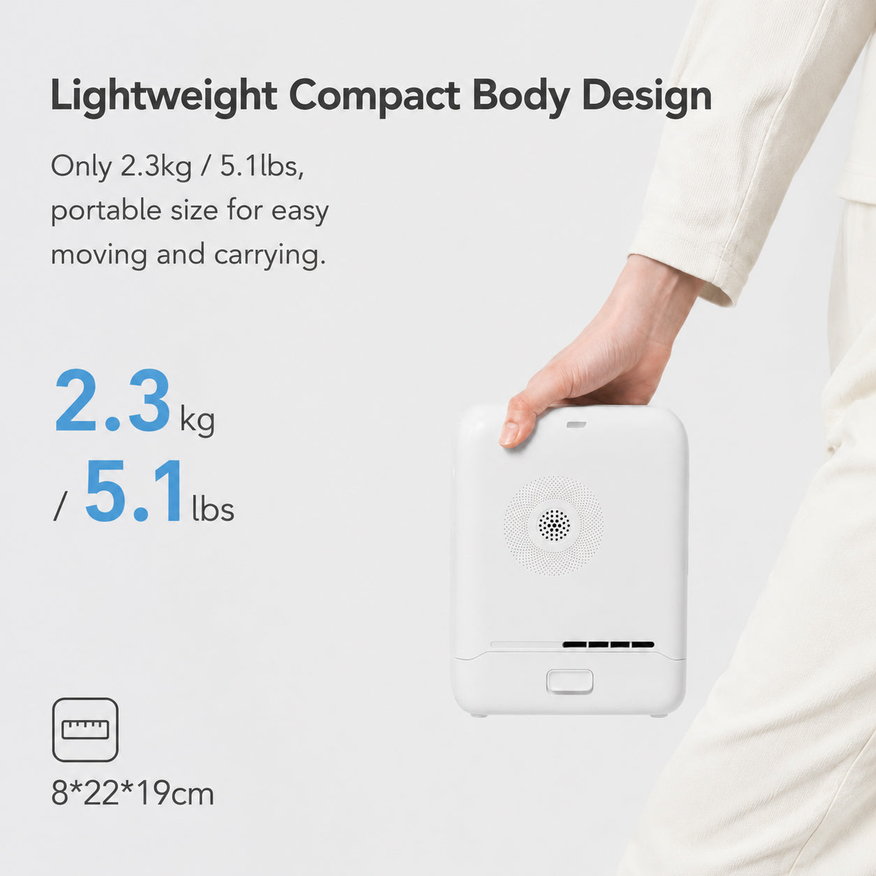 Pulse Dose 1-8L Portable Oxygen Concentrator  —— CHO-08