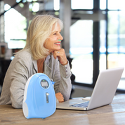 Portable 1-5L Adjustable Continuous Flow Oxygen Concentrator For Home Use POC-04