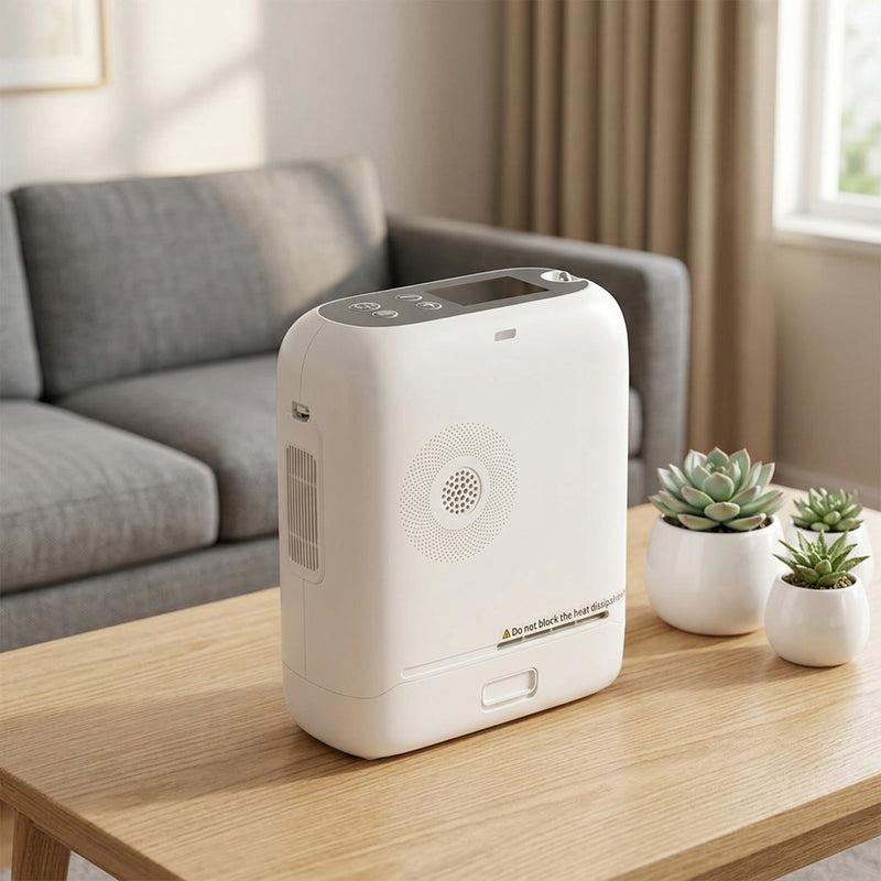 1-8L Pulse Dose Portable Oxygen Concentrator With Long Time Battery —— CHO-08