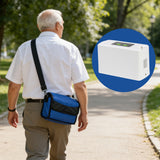 Portable 3L Ccontinuous Flow Oxygen Concentrator With Long Time Battery —— HCN-05