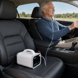 1‑5L Continuous Flow Battery‑Powered Portable Oxygen Concentrator —— ROV-05