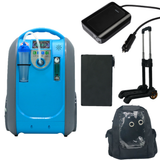 Portable 5L Adjustable Continuous Flow Oxygen Concentrator For On-The-Go Work POC-05