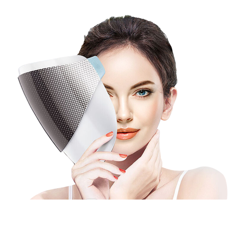 Led Face Light Therapy Mask Cordless Rechargeable LED Face Mask Beauty Professional 4 Color Facial Treatment for Anti-Aging - BZ-3083