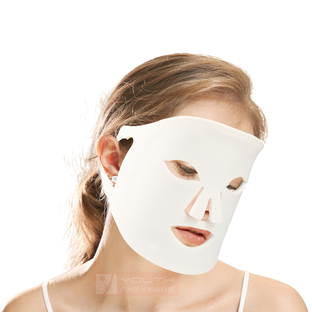 Automatic Remote Control LED Lights Photon Therapy Facial Rejuvenation Mask - L100