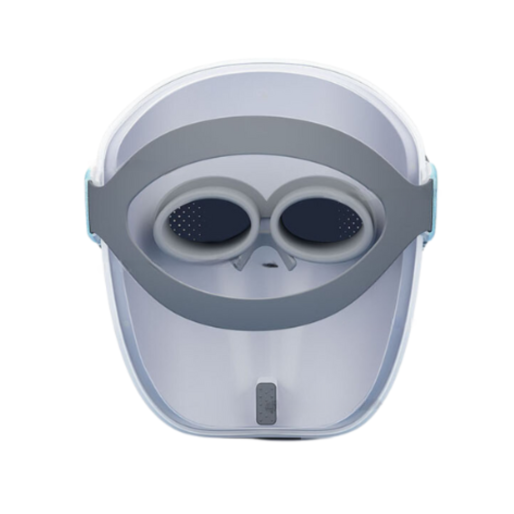 LED Face Mask 4 Colors Modes LED Facial Skin Care Mask Red Light Therapy Facial Mask LED Lights at Home  - BZ-3083
