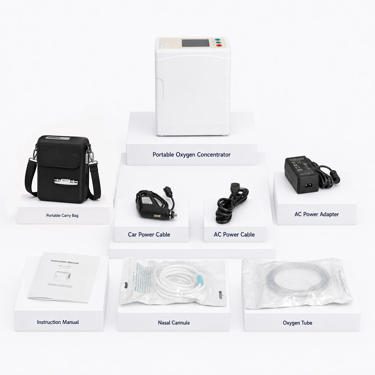 Lightweight 1-8L Pulse Dose & Continuous Flow Oxygen Concentrator For Travel Use —— CHO-06