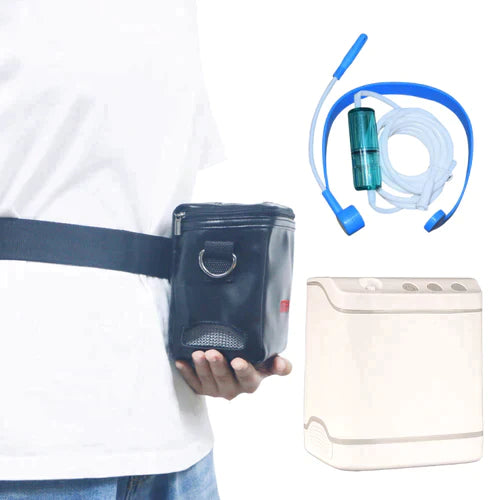 Lightweight Small Portable 2 Hours Internal Battery 1-2L Oxygen Concentrator Pulse&Continuous Flow FYY-03
