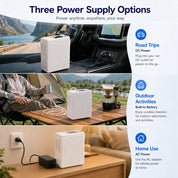 Lightweight 1-8L Pulse Dose & Continuous Flow Oxygen Concentrator For Travel Use —— CHO-06