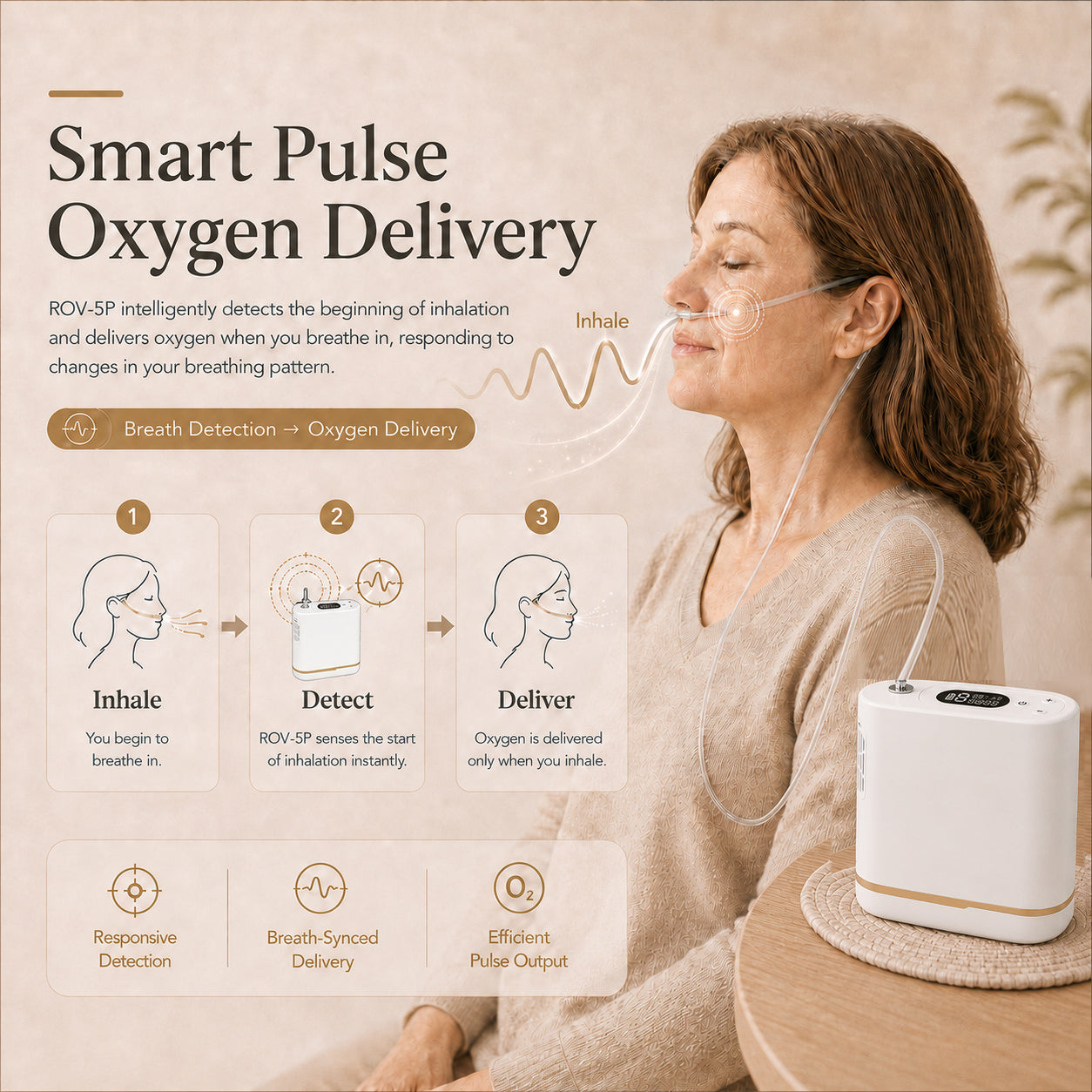 Smart Pulse Dose Oxygen Delivery