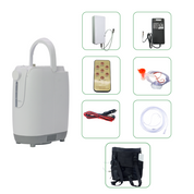 Lightweight 1-7L Portable Battery Continuous Flow Oxygen Concentrator With Atomization Function DZ-1BCW