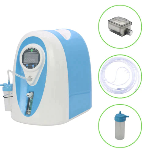 Home Use 96% Purity 1-5L Adjustable Oxygen Concentrator 24/7 Continuously Work POC-03C