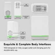 3L Portable Oxygen Concentrator With 8 Hour Battery - HCN-M01