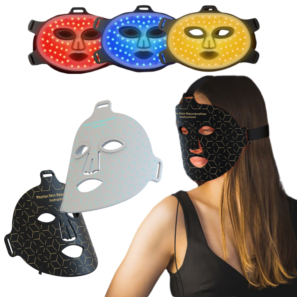 Rechargeable Silicone LED Light Therapy Mask Lightweight 280 LED light beads- SM-2309