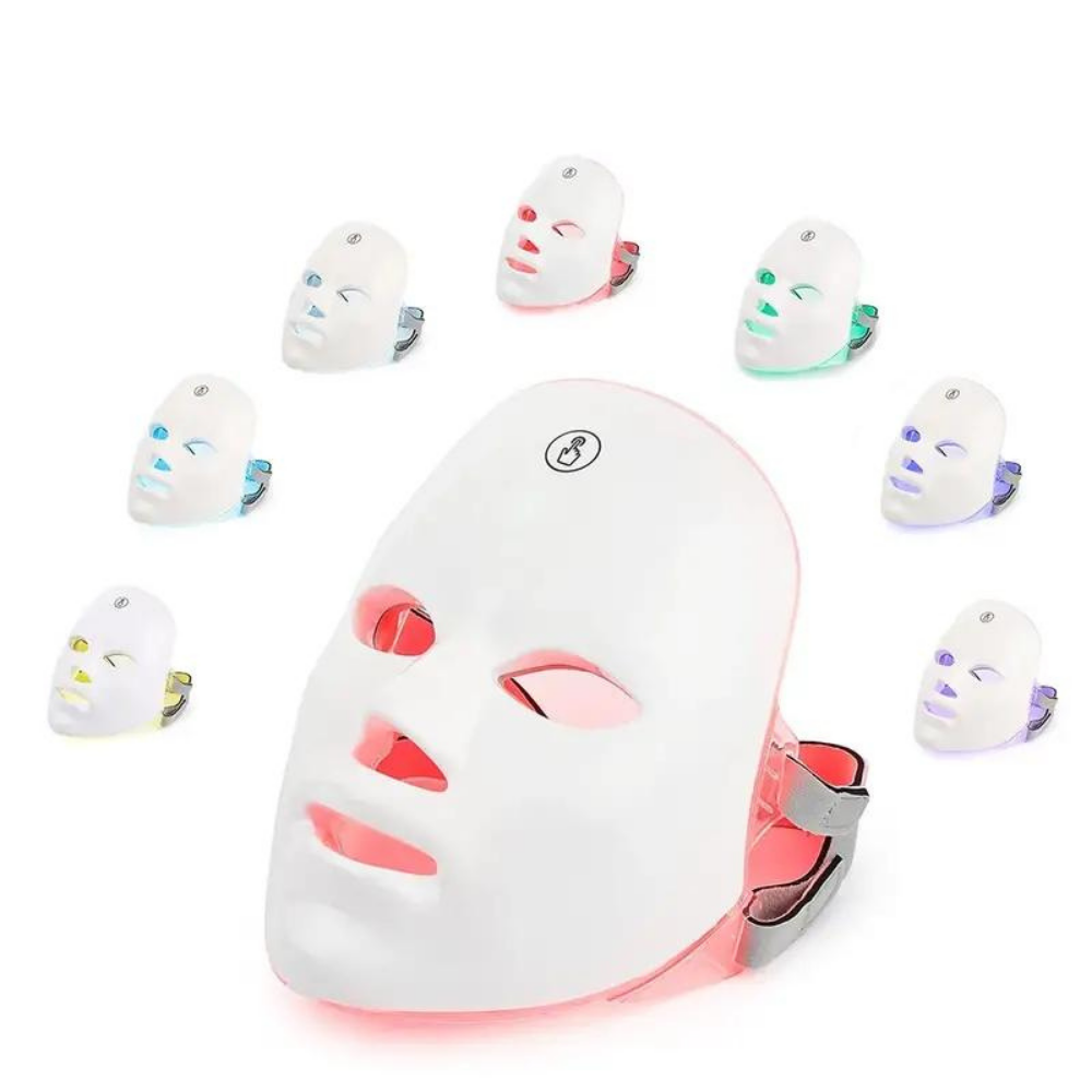 Wireless Photon LED Red Light Silicone Mask With 7 Different Colors For Private Skin Rejuvenation Skin Care-SP-1100