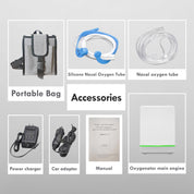 3L Portable Oxygen Concentrator With 8 Hour Battery - HCN-M01