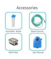 Home Use 1-5L Adjustable 93% Purity Continuous Flow Oxygen Concentrator POC-04