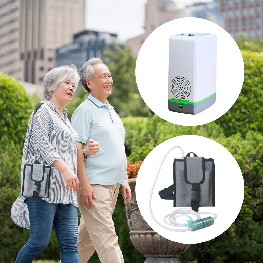 Mini Size 8 Hour Battery Oxygen Concentrator - HCN-M01